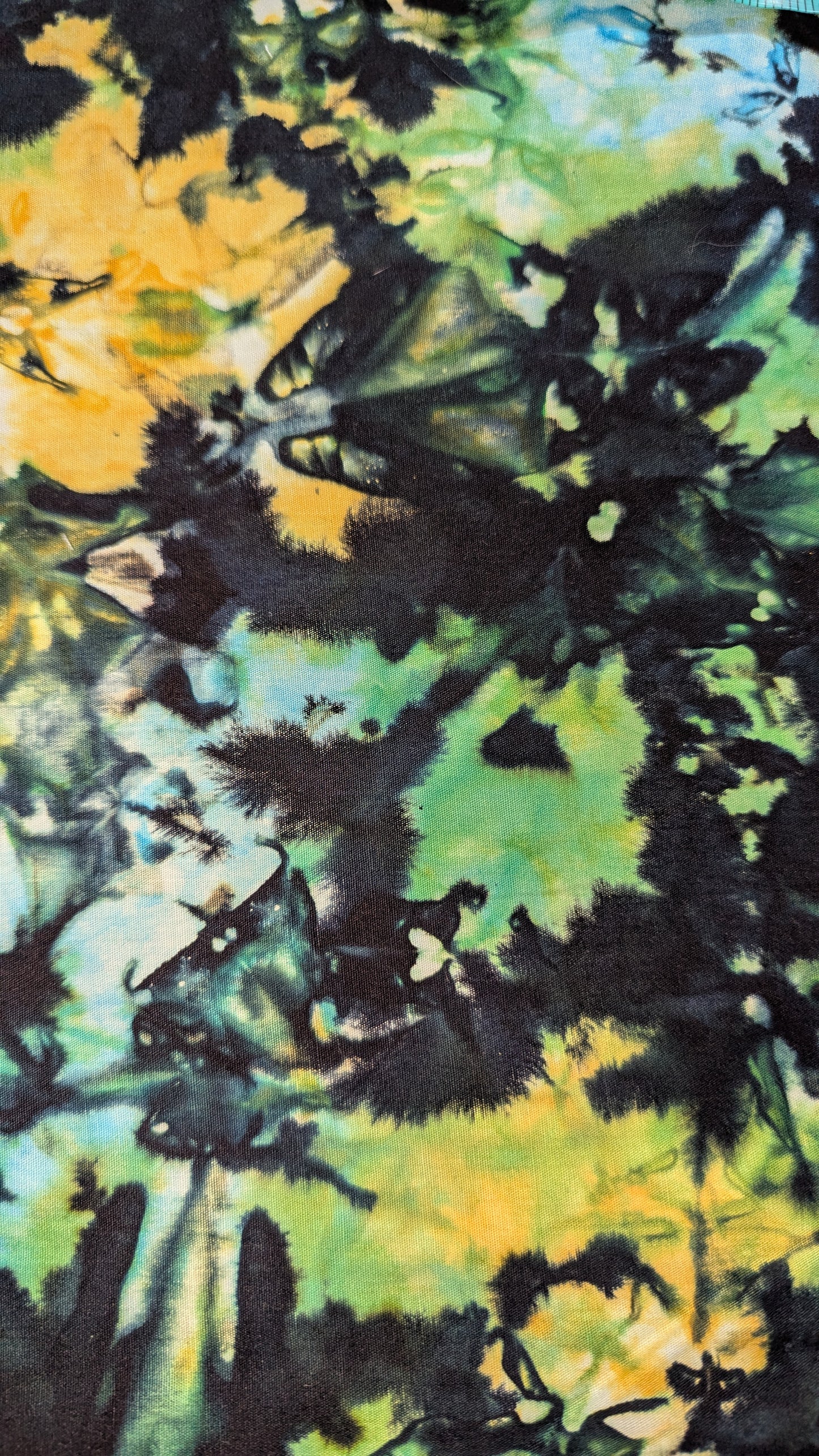 Banyan Batiks Tie Dye Limelight / Meter