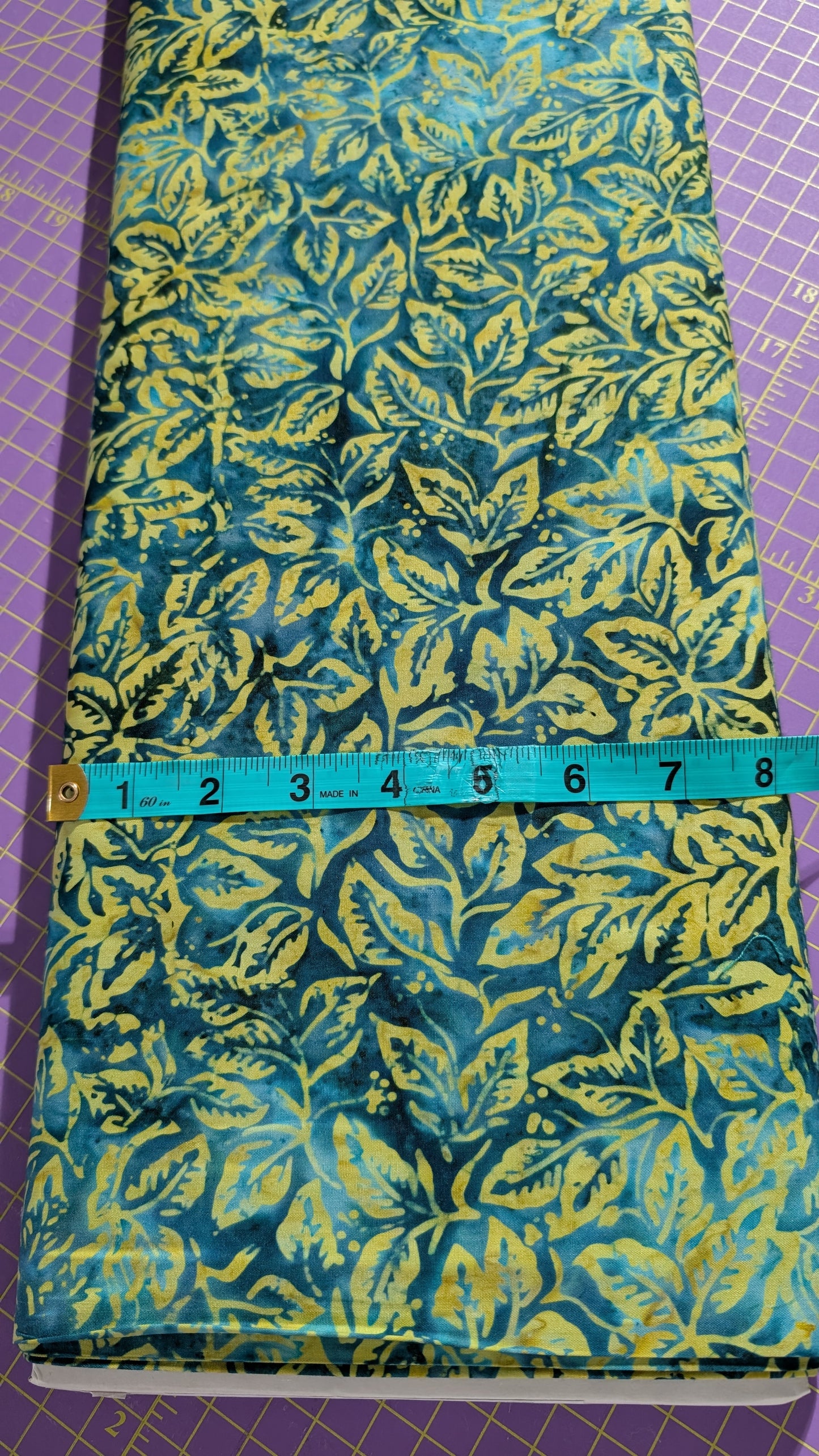 Northcott Garden Party Teal / Meter