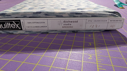 Dashwood Studio Birdsong Raindrops / Meter