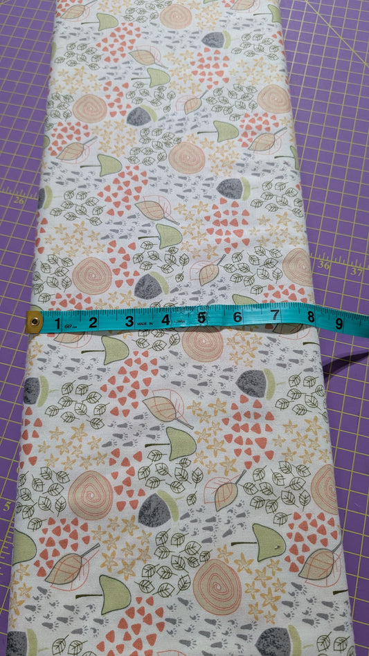 Sweet Bee Forest Friends White / Meter