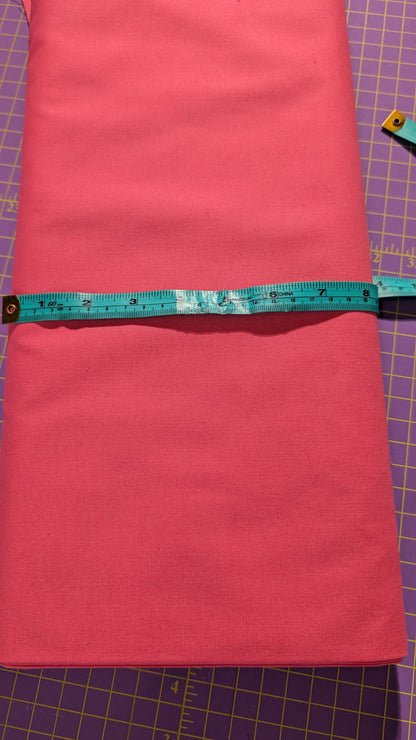 Northcott Colour Works Premium Solid Coral / Meter